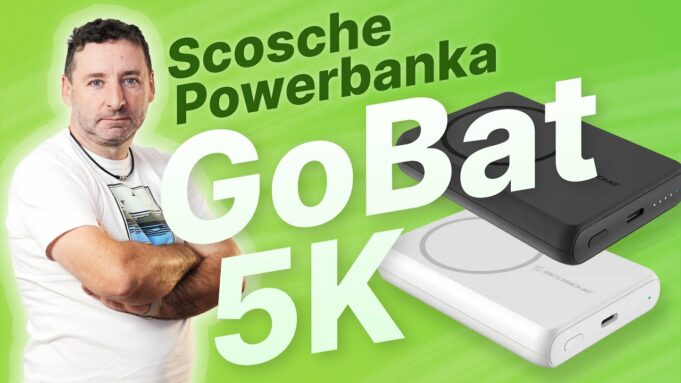 Jan Březina – Může Magsafe powerbanka Scosche GoBat 5K MS překvapit? + SOUTĚŽ