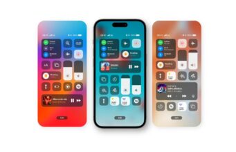 Koncept – iOS 17 s vylepšenou zamykací obrazovkou, novým ovládacím centrem a další