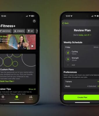 Návod – Jak vytvořit vlastní cvičební plány ve službě Apple Fitness+ na iPhonu