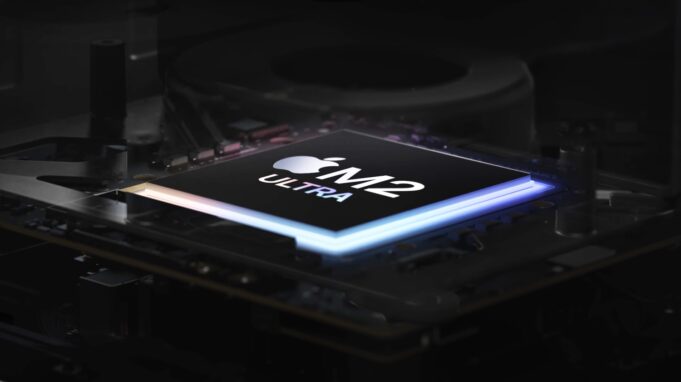Čip M2 Ultra zdvojnásobil výkon GPU oproti čipu M1 Ultra ve stejných benchmark testech