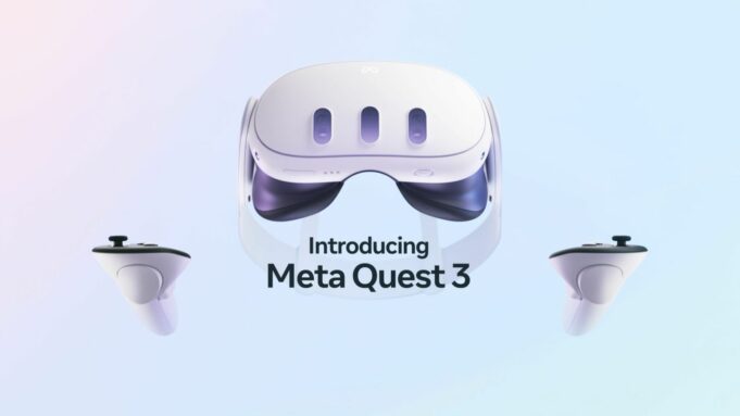 Společnost Meta oznámila headset Meta Quest 3, jen několik dní před WWDC