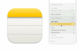 Návod – Jak propojit dvě nebo více poznámek v aplikaci Poznámky v macOS Sonoma