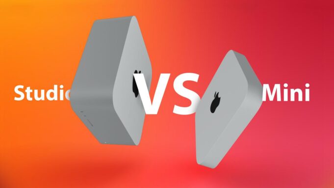 Srovnání – Mac mini vs. Mac Studio