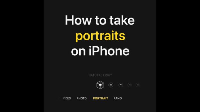 Apple návody – Jak fotit v režimu Portrét na iPhonu