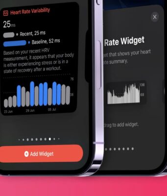 Aplikace CardioBot obdržela aktualizaci, která přináší několik nových widgetů