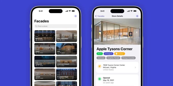 Aplikace Facades obdržela aktualizaci, která přináší řadu vylepšení pro fanoušky Apple