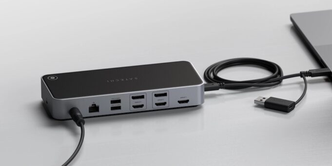 Nová dokovací stanice Satechi Pro Slim Hub přichází s velkou řadou očekávaných funkcí