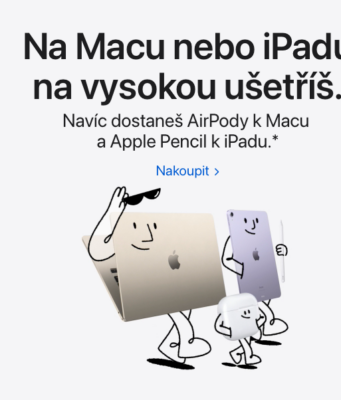 Apple zpřístupnil speciální promo akci Zpátky do školy v Česku a dalších zemí