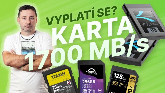 Jan Březina – Nejrychlejší karty jsou super drahé, ale kdo je využije?