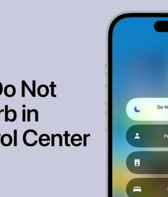 Apple návody – Jak zapnout režim Nerušit z Ovládacího centra na iPhonu