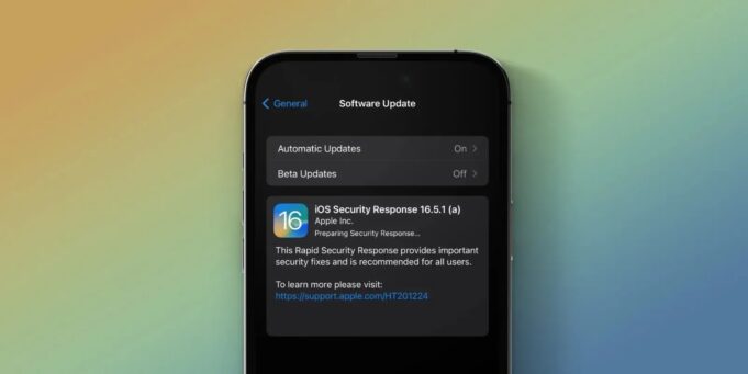 Apple přestal podepisovat iOS 16.5.1 a iPadOS 16.5.1