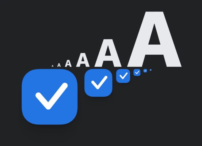 Aplikace Things nyní obsahuje jednu velmi žádanou funkci – nastavitelnou velikost textu
