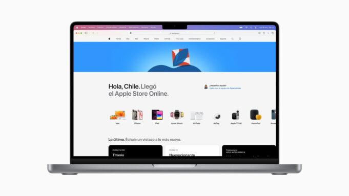 Apple Online Store je nyní dostupný v Chile
