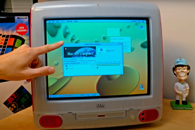 Video ukazuje prototyp dotykového iMacu… z roku 1999