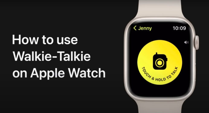 Apple návody – Jak používat aplikaci Vysílačka na Apple Watch