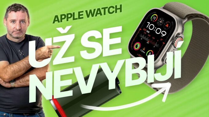 Jan Březina – Aby vám nikdy nedošla energie u Apple Watch! Powerbanka TGM
