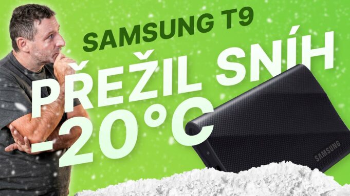 Jan Březina – Šokující test odolnosti SSD úložiště Samsung T9 na Islandu (Alisczech vol. 866)