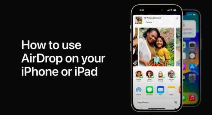 Apple návody – Jak používat AirDrop na iPhonu nebo iPadu