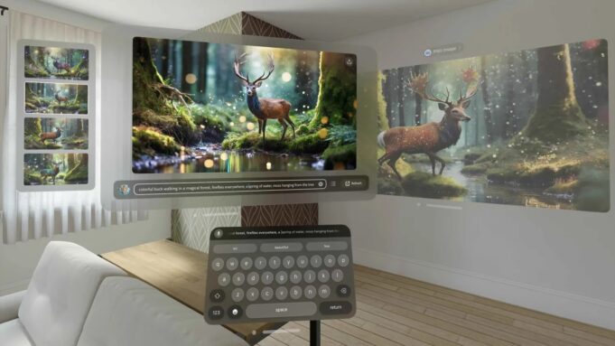 Aplikace Firefly je nyní k dispozici pro Vision Pro