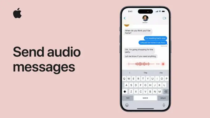 Apple návody – Jak posílat zvukové zprávy na iPhonu a iPadu