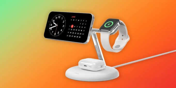 Belkin vydal novou Qi2 nabíječku s magnetickým stojanem pro iPhone, Apple Watch a AirPods
