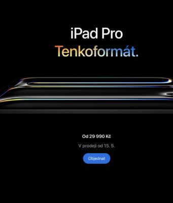 Nové modely iPadu Pro váží méně než modely iPadu Air