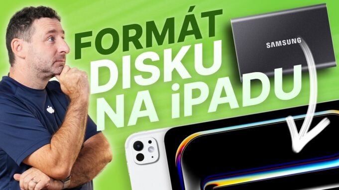 Jan Březina – Jak naformátovat disk na iPadu? (Alisczech vol. 940)
