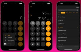 Přepracovaná aplikace Kalkulačka v iOS 18 podporuje tyto převody