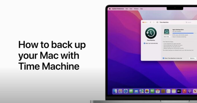 Apple návody – Jak zálohovat Mac pomocí Time Machine