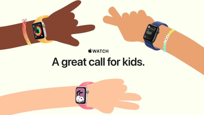 Apple vybízí rodiče, aby svým dětem zakoupili Apple Watch Cellular pomocí nové stránky