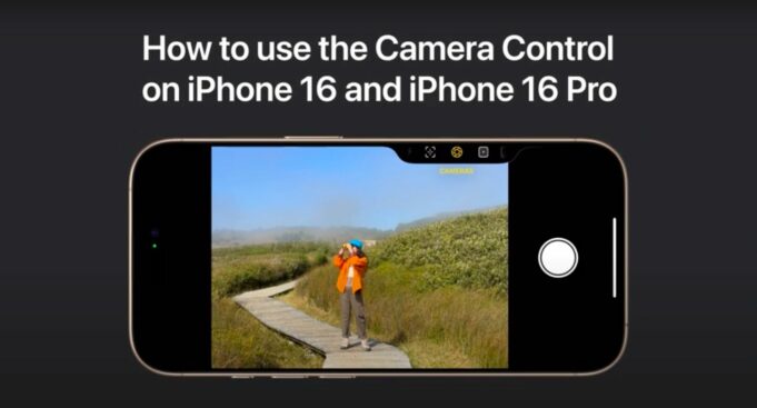 Apple návody – Jak používat tlačítko pro ovládání fotoaparátu na modelech iPhone 16
