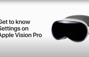 Apple návody – Seznamte se s aplikací Nastavení na Apple Vision Pro