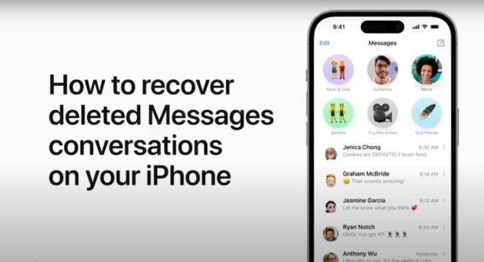 Apple návody – Jak obnovit smazané konverzace v aplikaci Zprávy na iPhonu