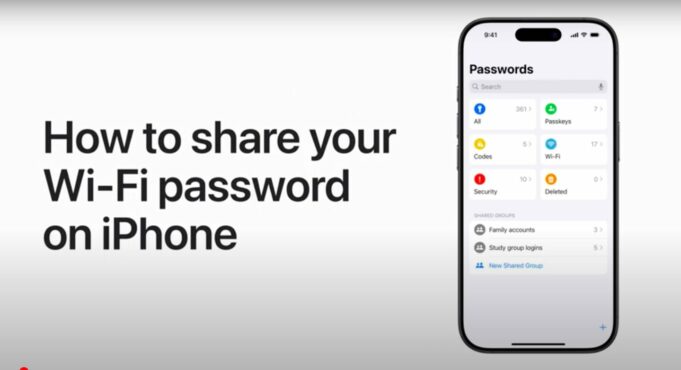 Apple návody – Jak jednoduše sdílet Wi-Fi heslo z iPhonu?