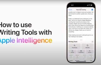 Apple návody – Jak používat nástroje pro psaní s Apple Intelligence