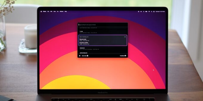 „Type“ je nejjednodušší způsob, jak si dělat poznámky na Macu