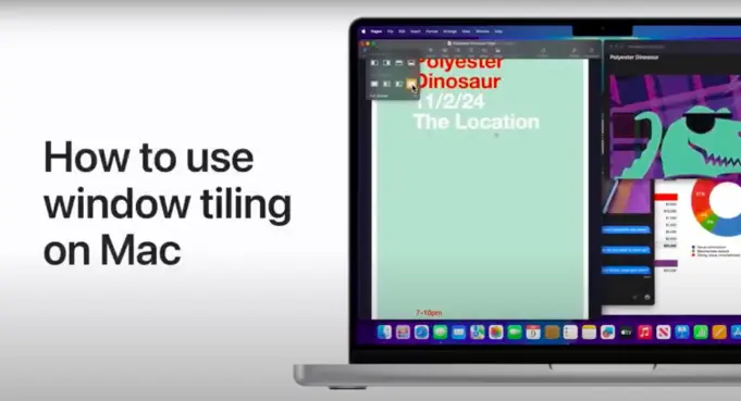 Apple návody – Jak uspořádat okna do dlaždic na Macu