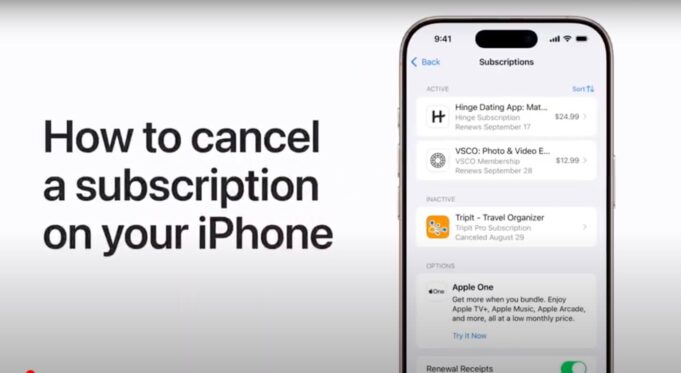 Apple návody – Jak zrušit předplatné na iPhonu