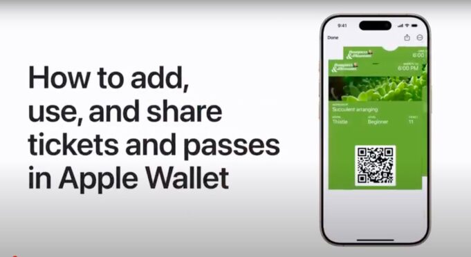 Apple návody – Jak přidávat, používat a sdílet vstupenky a věrnostní karty v aplikaci Peněženka na iPhonu