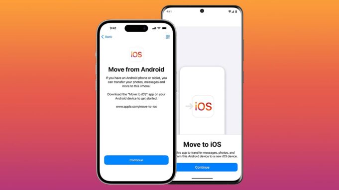 Apple aktualizoval svou aplikaci Přechod na iOS a přidal nové funkce