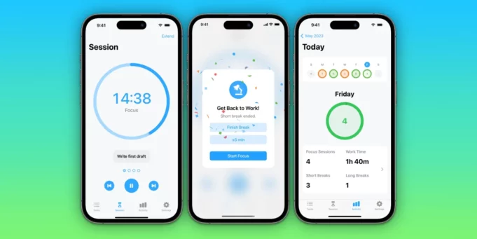 Aplikace Focus vám pomůže se soustředěním a produktivitou