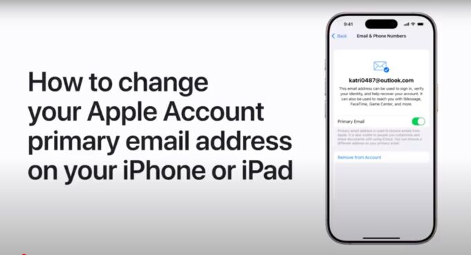 Apple návody – Jak změnit primární e-mailovou adresu účtu Apple na iPhonu nebo iPadu