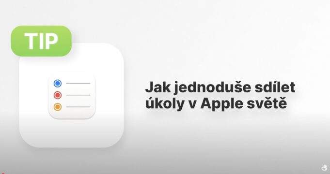 Jan Březina – Apple Tip: Jak jednoduše sdílet připomínky v Apple světě