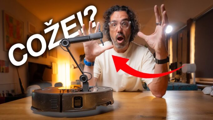 Petr Mára – Zvedne ponožky, papuče, vysaje i vytře podlahu. Nezastavitelný žralok vysavačů Roborock Z70!