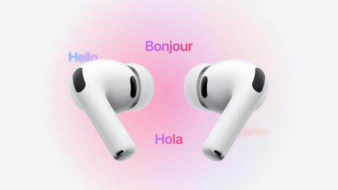 Funkce Živý překlad v AirPods nebude dostupná v EU