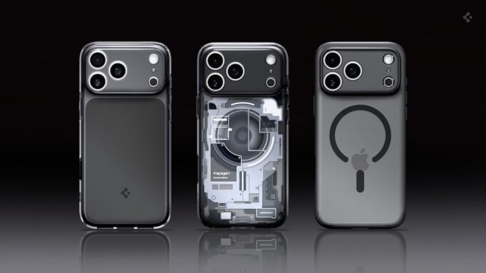 Apple posunul logo u iPhonu 17 Pro a iPhonu 17 Pro Max, Spigen nabízí chytré řešení