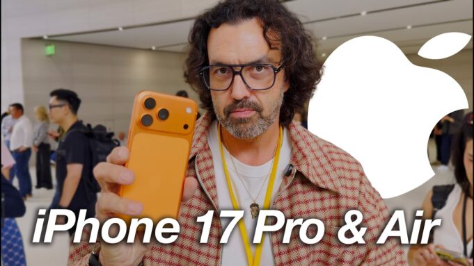 Petr Mára – Fantastický iPhone Air & 17 Pro, nové AirPods Pro i Apple Watch Ultra 3. Vše co Apple představil!
