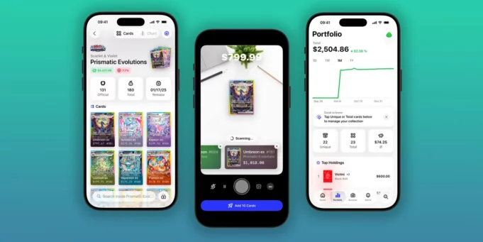 Mint: Nová aplikace pro sběratele Pokémon karet s podporou iOS 26 a Liquid Glass