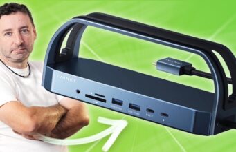 Jan Březina – Vertikální stojánek na MacBook s USB-C HUBem iVANKY (Alisczech vol. 1215)