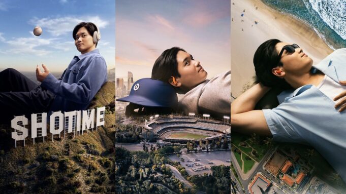 V nejnovější reklamní kampani Beats vystupuje baseballová hvězda Shohei Ohtani